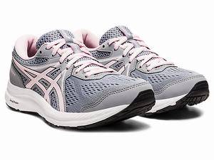 Bezecke Topanky Asics Gel-contend 7 (D) Damske Ruzove Svetlo Modre | 52703-HSZB