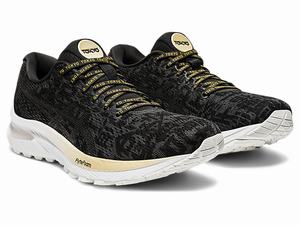 Bezecke Topanky Asics Gel-cumulus 22 Damske Čierne Tmavo Siva | 09352-OCDA