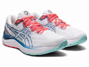 Bezecke Topanky Asics Gel-cumulus 23 Damske Biele Siva | 27508-TMQA