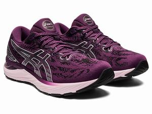 Bezecke Topanky Asics Gel-cumulus 23 Damske Tmavo Nachový Strieborne | 56319-ZFVJ