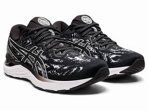 Bezecke Topanky Asics Gel-cumulus 23 Damske Čierne Biele | 78369-WVQU