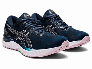 Bezecke Topanky Asics Gel-cumulus 23 Damske Modre Strieborne | 83459-MRBV