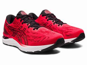 Bezecke Topanky Asics Gel-cumulus 23 Panske Červené Čierne | 35048-OFKL