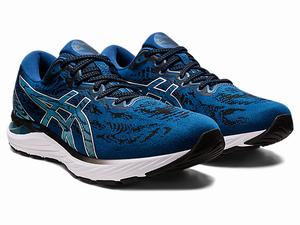 Bezecke Topanky Asics Gel-cumulus 23 Panske Modre Strieborne | 79163-NASJ