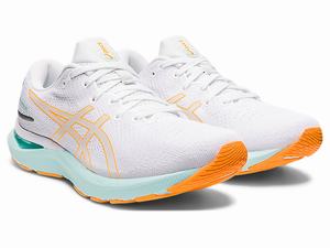 Bezecke Topanky Asics Gel-cumulus 24 Damske Biele Oranžové | 14270-APSK