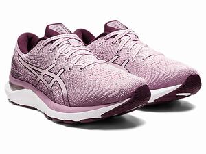 Bezecke Topanky Asics Gel-cumulus 24 Damske Ruzove Tmavo Nachový | 58792-NDYX