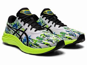 Bezecke Topanky Asics Gel-excite 9 Panske Biele Čierne | 83574-LSWZ