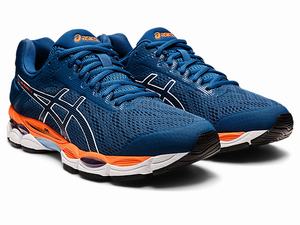 Bezecke Topanky Asics Gel-glorify 4 Panske Modre Biele | 17508-HTFM