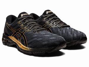 Bezecke Topanky Asics Gel-jadeite Panske Čierne Zlate | 27639-OXGF