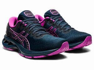 Bezecke Topanky Asics Gel-kayano 27 Lite-show Damske Modre | 53416-TJWR