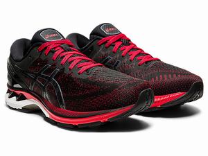 Bezecke Topanky Asics Gel-kayano 27 Panske Červené Čierne | 53791-DWCZ