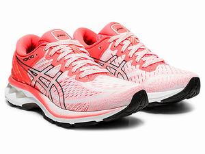 Bezecke Topanky Asics Gel-kayano 27 Tokyo Damske Biele Červené | 74983-ZREW