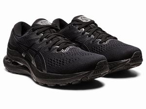 Bezecke Topanky Asics Gel-kayano 28 (4e) Panske Čierne Tmavo Siva | 19345-RHWB