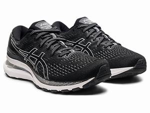 Bezecke Topanky Asics Gel-kayano 28 (D) Damske Čierne Biele | 64538-WJOQ