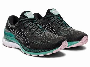 Bezecke Topanky Asics Gel-kayano 28 Damske Čierne Olivovo Zelená | 13076-YFMN