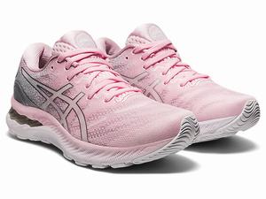 Bezecke Topanky Asics Gel-nimbus 23 Damske Ruzove Svetlo Modre Strieborne | 50193-XIZA