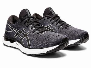 Bezecke Topanky Asics Gel-nimbus 24 (4e) Panske Čierne Biele | 36210-HAMP