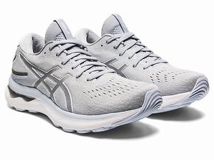 Bezecke Topanky Asics Gel-nimbus 24 (D) Damske Siva Biele | 57398-GRBJ