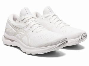 Bezecke Topanky Asics Gel-nimbus 24 Damske Biele Biele | 47862-MLKZ