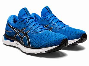 Bezecke Topanky Asics Gel-nimbus 24 Panske Modre Siva | 73451-GPHT