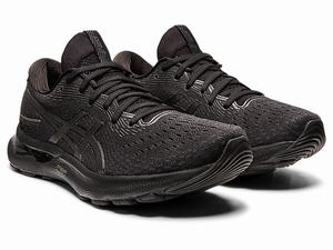 Bezecke Topanky Asics Gel-nimbus 24 Panske Čierne Čierne | 75426-IBQM