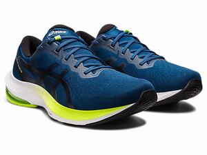 Bezecke Topanky Asics Gel-pulse 13 Panske Modre Čierne | 35082-JOAN