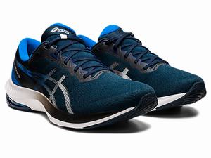 Bezecke Topanky Asics Gel-pulse 13 Panske Modre Biele | 64127-WPLD