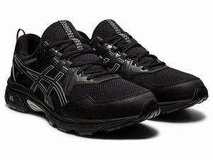 Bezecke Topanky Asics Gel-venture 8 Panske Čierne Čierne | 94251-MZEJ