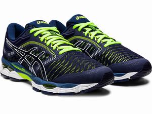 Bezecke Topanky Asics Gel-ziruss 3 Panske Námornícka Modrá Žlté | 21793-CXYZ