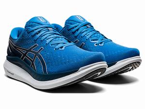 Bezecke Topanky Asics Glideride 2 Panske Modre Čierne | 29461-ZWVK