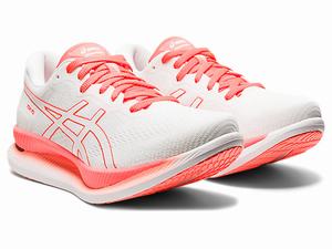 Bezecke Topanky Asics Glideride Damske Biele Červené | 86250-RJUL