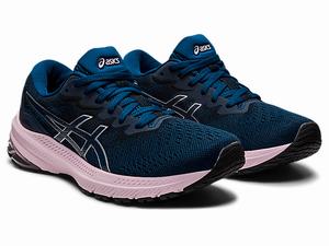 Bezecke Topanky Asics Gt-1000 11 (D) Damske Modre Ruzove | 76025-WOHM