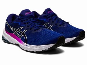 Bezecke Topanky Asics Gt-1000 11 Damske Modre Modre | 20958-TYUJ