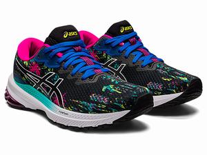 Bezecke Topanky Asics Gt-1000 11 Damske Čierne Ruzove | 27309-PCTG