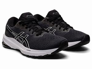 Bezecke Topanky Asics Gt-1000 11 Damske Čierne Biele | 65817-ZYJD