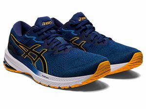 Bezecke Topanky Asics Gt-1000 11 Panske Modre Čierne | 91462-THLY