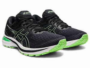 Bezecke Topanky Asics Gt-2000 9 Panske Čierne Svetlo Zelene | 64591-ZFJS