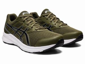 Bezecke Topanky Asics Jolt 3 Panske Olivovo Zelená Čierne | 49365-RKLF