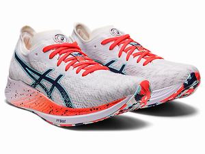 Bezecke Topanky Asics Magic Speed Damske Biele Modre | 83294-HTCB