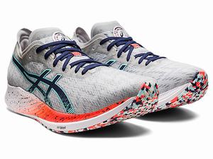 Bezecke Topanky Asics Magic Speed Panske Siva Modre | 86345-DMWL