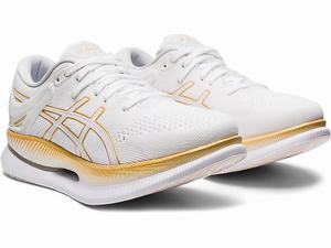 Bezecke Topanky Asics Metaride Damske Biele Zlate | 59370-KGOE