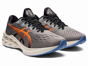 Bezecke Topanky Asics Novablast 2 Panske Siva Oranžové | 20841-ZGJV