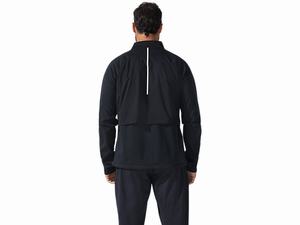 Bundy Asics Thermostorm Full Zip Panske Čierne Čierne | 71208-MDEP