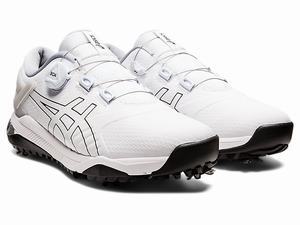 Golfove Topanky Asics Gel-course Duo Boa Panske Biele Čierne | 67489-DNUB