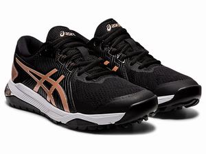 Golfove Topanky Asics Gel-course Glide Damske Čierne Ruzove Zlate | 25890-DVBZ