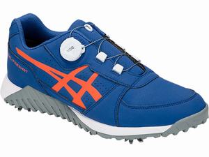 Golfove Topanky Asics Gel-preshot Boa Panske Kráľovská Modrá Oranžové | 63895-XQRW