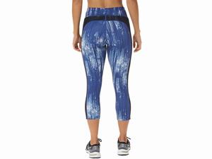 Leginy Asics Kate Pocket Capri Damske Tmavo Siva Čierne | 15380-SEHT