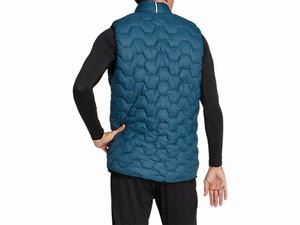 Mikiny S Kapucňou Asics Reverse Insulated Vest Panske Modre Modre | 01379-JSKI