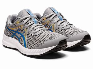 Skolske Topanky Asics Contend 7 Grade Detske Modre | 31790-REPS