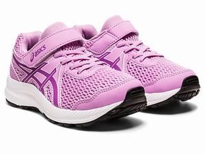 Skolske Topanky Asics Contend 7 Pre Detske Lavendel Nachový | 96284-GTHX